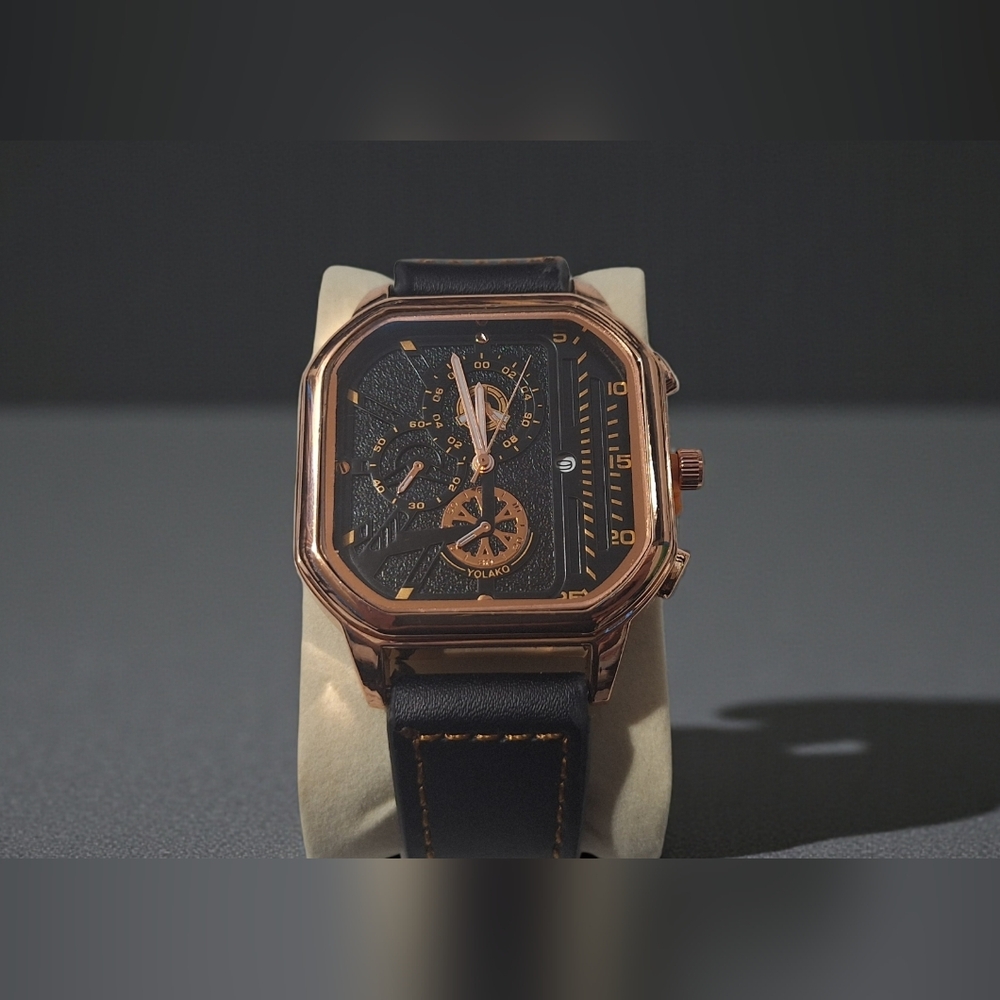 Rose Gold Men's Yolako Watch